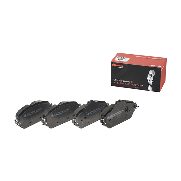 Brembo Front Brake Pads Mercedes C-Class #205 (14-) *w/o Sport Pk* | Euro Car Parts